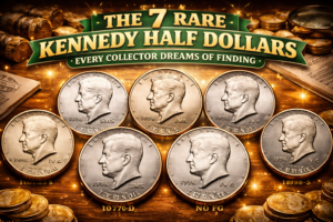 7 Rare Kennedy Half Dollars