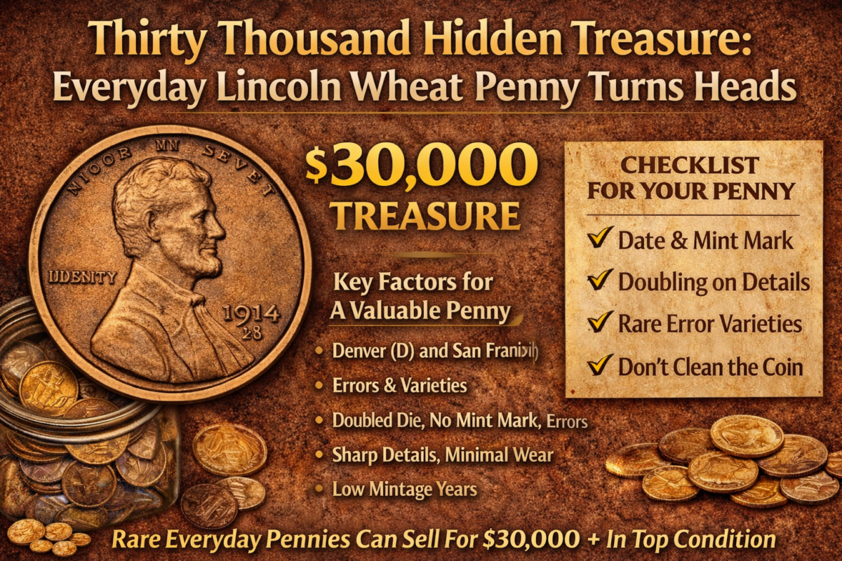 Lincoln Wheat Penny Turns Heads