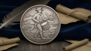 Got a 1976 Drummer Boy Quarter